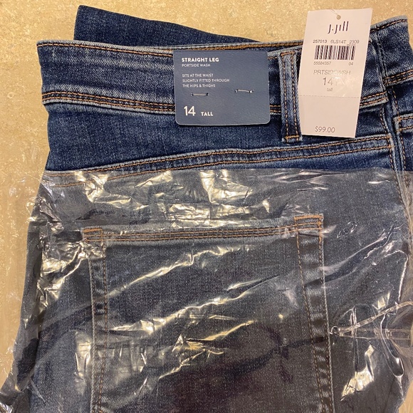 J.Jill High-Rise Straight Leg Jeans - Picture 8 of 8